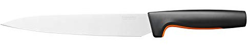 Fiskars Coltello da carne, Functional Form, Lunghezza totale: 34 cm, Acciaio inox giapponese/Plastica, 1057539