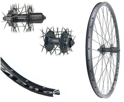 Hinterrad 27,5 MTB DH21 Disc Shimano TX506 Scheibenbremse 6 Loch 21-584 (650B) schwarz