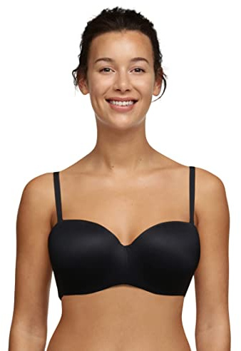 Chantelle Norah Strapless Bra Reggiseno, Nero, 2B Donna