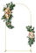 Wedding Arch Backdrop Stand 7.2FT Gold Wedding Balloon Arched Backdrop Stand Square Arch Frame for Birthday Party Bridal Baby Shower Ceremony Decoration