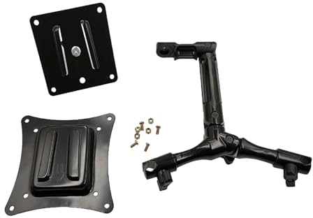 Caravan Motorhome TV Bracket with VESA Headrest Compatible with VW T4 T5 T6 & T6.1 Storage Ideas for Campervan and Motorhome Camper Car 14 to 27 TV's