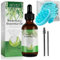 Rosmarinöl ud Silikon Kopfhaut Massagebürste, Rosemary Oil for Hair, Stimuliert Haarwachstum und Haaröl gegen Haarausfall, 100% Naturreines Rosmarin Öl für Hautpflege, Aromatherapie, 60ml