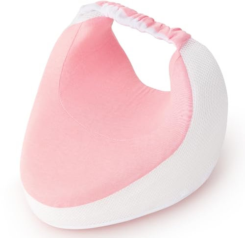 SEPSCO Almohada Piernas Dormir Lado, Cojin Ergoflex Rodillas Entre Viscoelastica Alineadora Ortopédica Almohada Ergonómica Con Ajustable Correas para Embarazadas Alivia Dolor de Espalda Cadera Ciatica