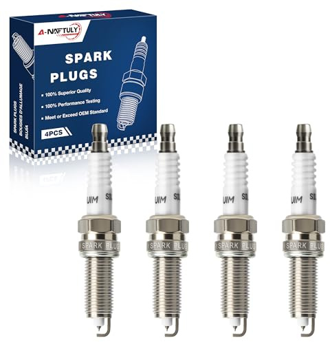Iridium Spark Plugs 4 Pack Compatible with Hyundai Veloster Accent & Kia Soul Rio 2012 2013 2014 2015 2016 2017 2018 2019 L4 1.6L Replaces 92873,LZKR6AIX,93815,SILZKR6B10E