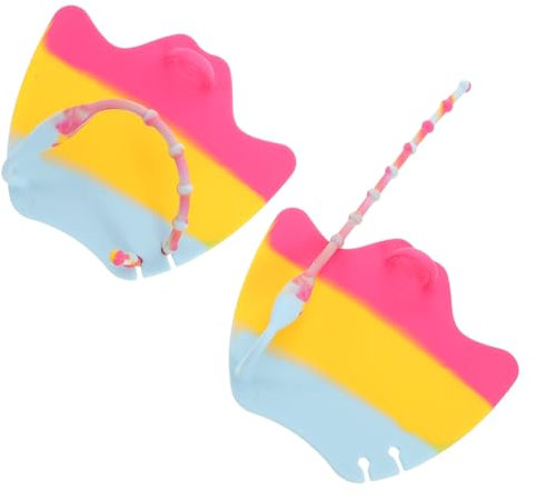 BESPORTBLE 1paar Silikon Schwimmhandschuhe Mit Netzstruktur Für Erwachsene Für Schwimmtraining Und Schnorcheln Langlebig Und Komfortabel