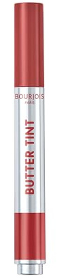 Bourjois Butter Tint Lip Glaze Nourrit et repulpe, Formule au beurre de karité, Fini fondant, Avec technologie de couleur réactive au pH, 01 ROSE FONDANT