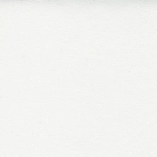 Moda Fabric Bella Solids Off White - Sold Per 1/4 Metre (Long Quarter)