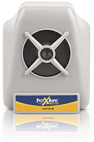 Proparts Pest X Repel - Repellente per animali ad ultrasuoni, 360 m2. Repel per martore, per la casa senza chimica e trappola per topi