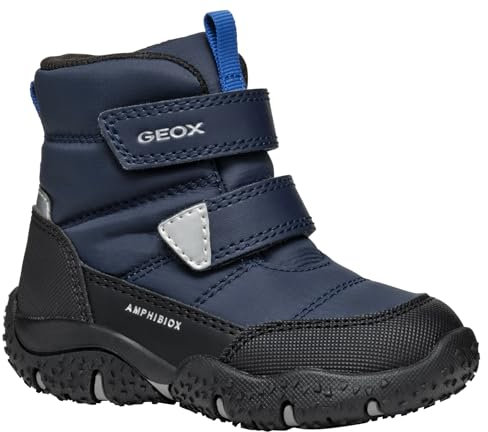 Geox B Baltic Boy B ABX B Snow Boot, Navy/ROYAL, 26 EU
