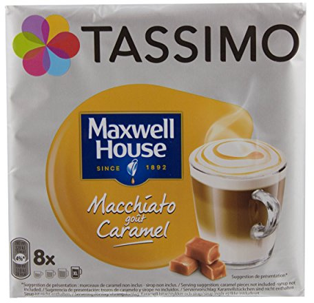 TASSIMO Café Maxwell House Macchiato Caramel - 16 dosettes