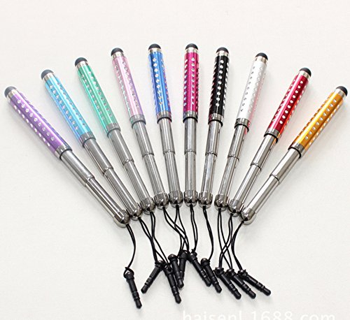 10x ausziehbar Eingabestift Stylus Stift Touch Pen für Tablet PC Smartphone PDA
