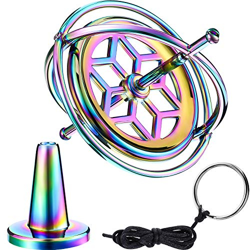 Norme Gyroskop Metall Anti-Schwere Spinnen Top Gyroskop Balance Spielzeug Pädagogisch Geschenk Bunt