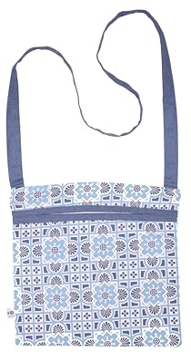 RHS Gertrude Jekyll Organic Cotton Peg Bag - Blue