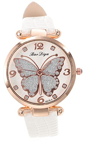 SAFIGLE Armbanduhr für Damen Damenuhr mit Schmetterlingen Modisch und Zart für Büroangestellte