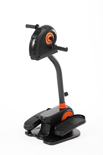 TRÉBOL ADVANCE Mini vélo elliptique pour bras et jambes | Deux moteurs, 20 vitesses, 3 programmes automatiques