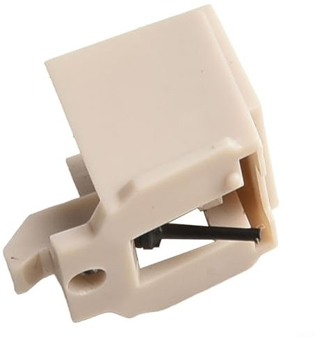 ATN3600L - Aguja de repuesto para tocadiscos de vinilo Audio-Technica serie AT con construcción de fibra de carbono, fácil instalación, color blanco