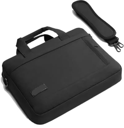 Genérico Maletín del cuaderno totalizador hombro de la caja bolso ordenador portátil negocio for 13 15 17 pulgadas(Gray,13)