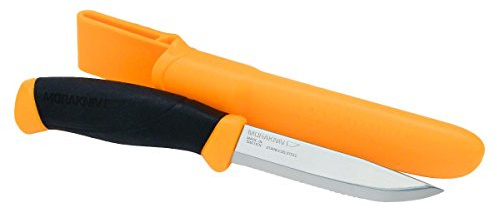 MORAKNIV Couteau Companion F orange lame mixte avec etui polymère