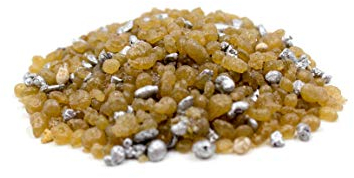 Premium Weihrauch Weißer Salbei zum Räuchern/Verbrennen, 50g reines Harz grob gemahlen, Räucherwerk für Räucherkohle oder Räuchersieb, ideal für Meditation oder Hausreinigung/Raumreinigung