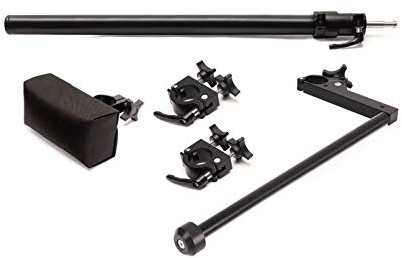 PROAIM Steadycam-System für Kamera-Produktionswagen | für Stabilisatoren, Vest & Flycam Flowline Rigs | Inklusive 2-stufigem 1,75 Mast Riser mit 5/8 Baby Pin Adapter (SS-CT)