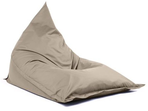 Avalon - Puff Poltrona Sacco da Esterno e Interno Gigante Shongo Deluxe Sfoderabile, Pouf Sacco Sartoriale, Bean Bag per Sedersi Impermeabile, Perfetto da Giardino, Made IT(140x175cm-Corda)