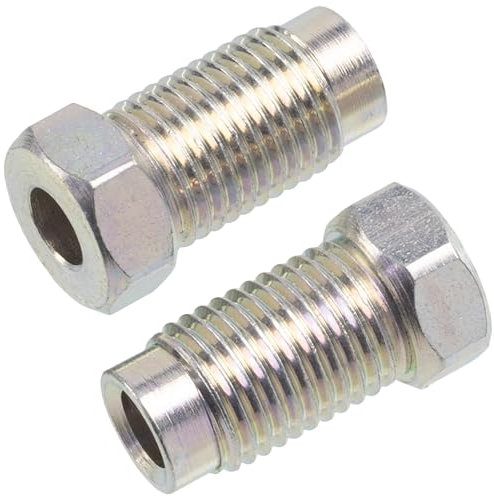 AERZETIX - C74364 - Juego de 2 Tuercas-racores macho 3/8 x 24 UNF para manguera de freno 4.75mm - diámetro interior 5mm