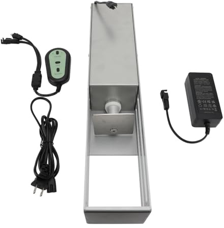 Aplastador de Latas de Aluminio, Herramienta Trituradora de Carcasa Metálica Robusta y Resistente para Latas de 6oz a 24oz, Botella de Plástico de 6oz a 12oz (Enchufe de la UE)