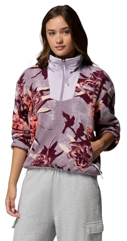 Columbia Sequoia Grove Pull en polaire avec demi-fermeture éclair pour femme