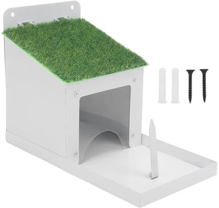 de Ardilla de Metal - de Ardilla de Hierro, Casa de Alimentación de-Ardilla Impermeable con Contenedor Transparente | Casa de alimentación para Ardillas listadas, Estaciones de alime