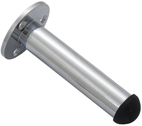 Door Stop Chrome Projection Door Floor Stop Doorstopper Polished Chrome Door Jam