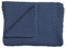 Schardt - Strickdecke Sunny Blau - Babydecke aus 100% Baumwolle - Weiche Babystrickdecke - Vielseitig verwendbare Decke für Babys - Auch als Tagesdecke geeignet - Waschbar bei 40 Grad - 75×100 cm