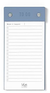 Letts Conscious To Do Notepad - ocean