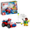 LEGO 10789 Marvel Spider-Man's Car and Doc Ock Set, Spidey and His Amazing Friends Buildable Toy for Kids 4 Plus Years Old with Glow in the Dark Pieces