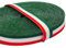 GOS Best Supplies - Band mit italienischer Flagge, 10 m x 1 cm breit, Polyester, Klassisch, Gestreift, Rot, Weiß und Grün, Feierlichkeiten, Nationalfeiertag
