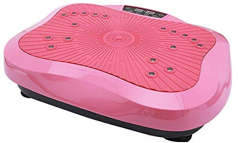 XRSMOU Entraîneurs De Vibrations,Plaque De Vibration Ultra Mince,Plaque De Fitness De Vibration,Machine d'exercice,pour Équipement d'exercice À Domicile (Pink)