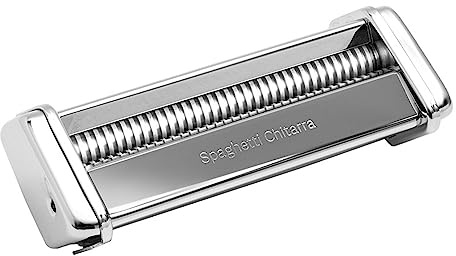 Marcato AC-150-CHI Accessorio Spaghetti chitarra per Macchina per la Pasta Atlas 150, Acciaio Cromato, Argento, Linea Basic.