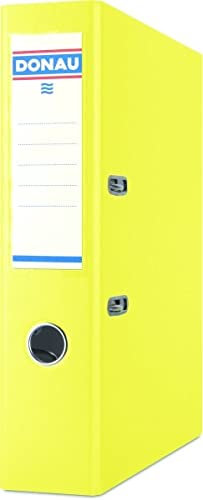 Binder DONAU Master, PP, A4/75mm, yellow