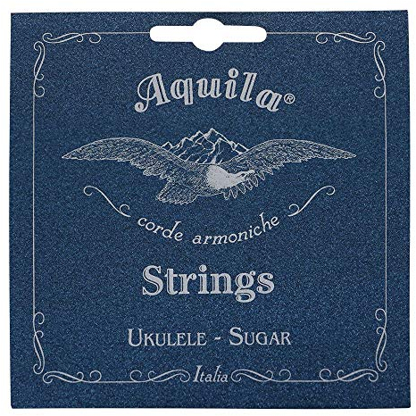 Sugar Concert Ukulele Set, GCEA, tiefe G-Saite