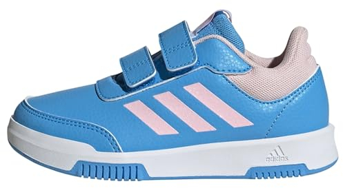 adidas Unisex Kinder Tensaur Hook and Loop Shoes Laufschuhe, Blue Burst/Clear Pink/Cloud White