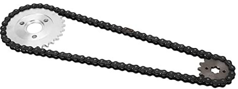 120mm Rear Sprocket, 420 78 Link 3 Hole 29T 120mm Rear Sprocket 14T Chain Flywheel Set for Z50A Z50 Z50R Z50J Monkey Bike