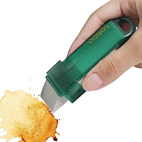 Amesor Limescale Eraser - Easy Limescale Eraser Bathroom Glass Rust Remover | Stainless Steel Stains Eraser | Kitchen And Rust Brush Dirt Remover Scrub Brush Cleaner | Household Cleaning Accessories