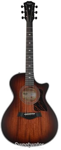 Taylor 322ce V-Class Grand Concert Acoustic-electric Guitar - Tobacco