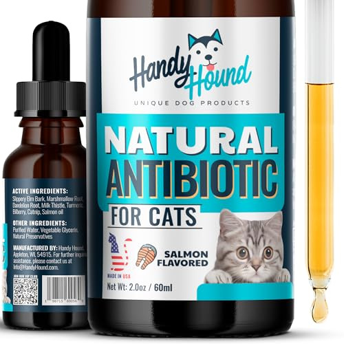 Allergy Relief Drops for Cats, Salmon Oil Omega 3, Natural Anti-Itch Supplement for Immune Support, Seasonal Allergy Support, Skin & Coat Health, and Daily Comfort