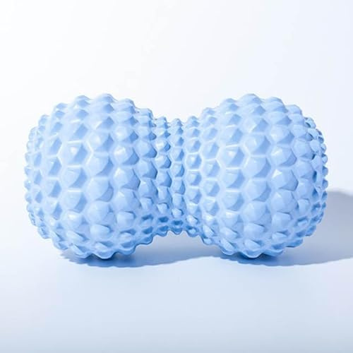 Balle de massage cacahuète double lacrosse rouleau de massage des tissus profonds muscles relâchement myofascial outil de massage du dos et du cou