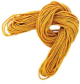 KELTY Triptease Lightline Guy Rope for Camping, Securing Equipment (50 Feet), Bright Yellow