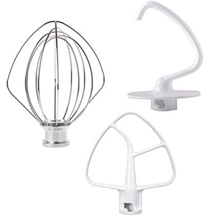 K45DH, K45DH, frusta piatta K45B, frusta K45WW per robot da cucina Kitchenaid 5KSM90, 5KSM45, 5KSM150, 5KSM156, 5KSM125, 5KSM175
