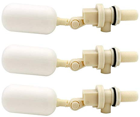 Jevina Lot de 3 vannes flottantes pour automatique, cheval, bœuf, chèvre, mouton, cochon, chien