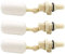 Jevina Confezione da 3 valvole galleggianti per automatica SchüSsel bestiame capra pecora maiale cane trogolo forniture fattoria