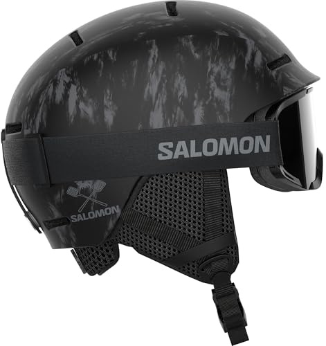 Salomon PLAYER COMBO casco, casco de esquí y snowboard para niños para snowboard, seguridad en montaña y deportes outdoor