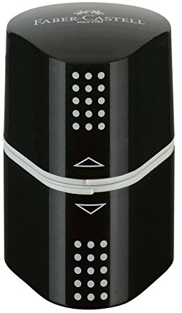 Faber-Castell 283899, temperamatite triplo, nero